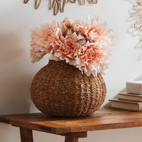 Design Shop Seagrass Round Vase