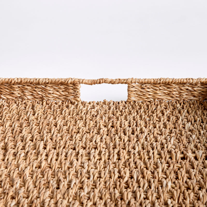 Design Shop Seagrass Rectangular Trays, Set Of 2