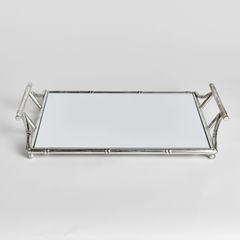 Design Shop Daphne Mirrored Tray With Handles