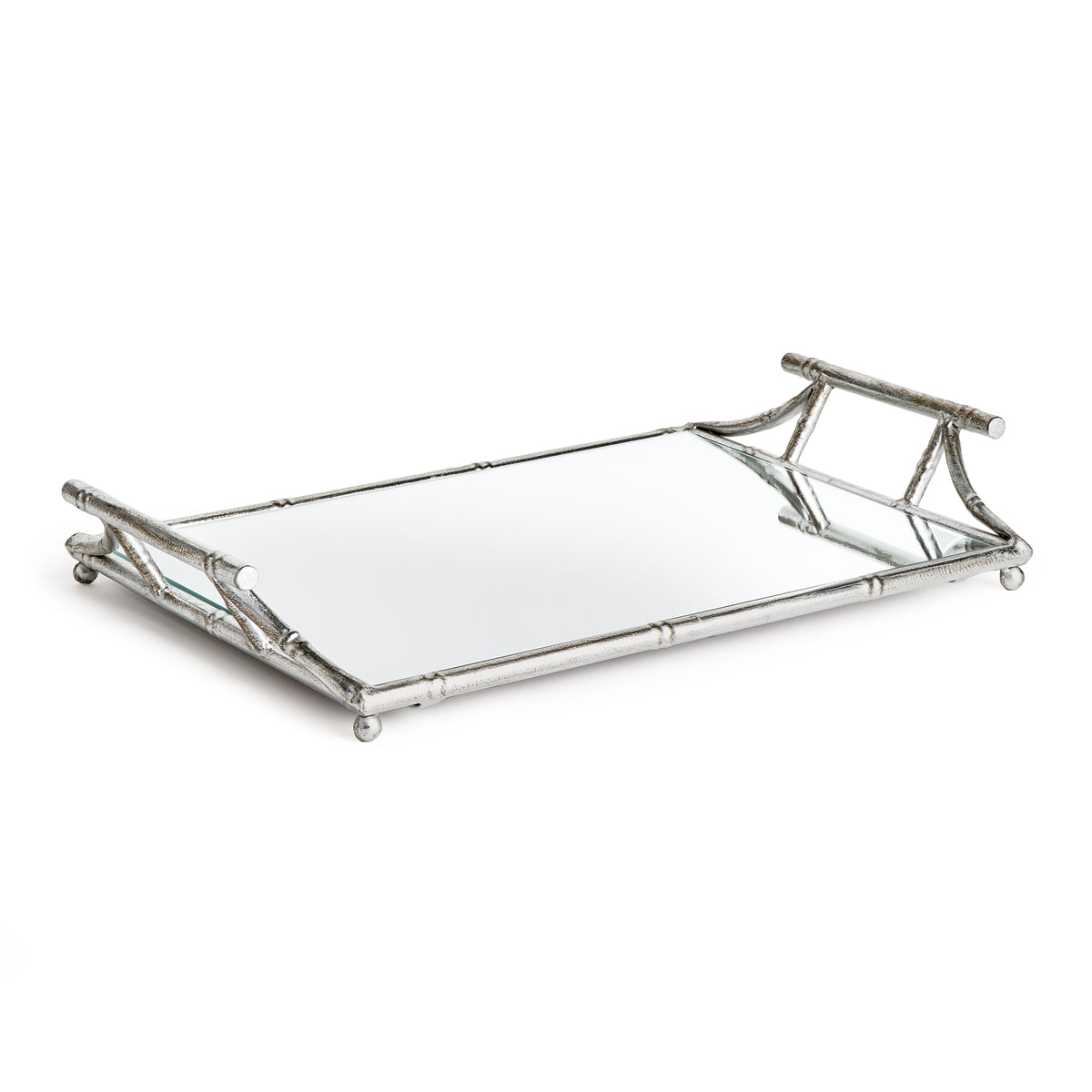 Design Shop Daphne Mirrored Tray With Handles