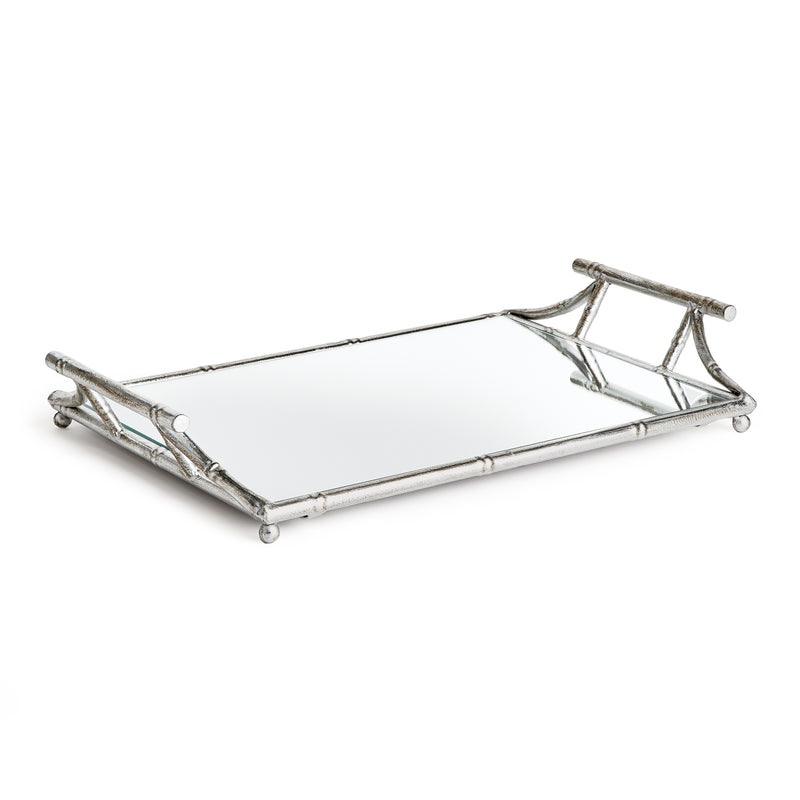 Design Shop Daphne Mirrored Tray With Handles