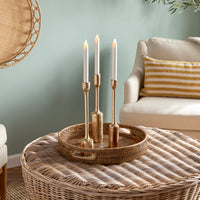 Design Shop Inge Taper Holders, Set Of 3