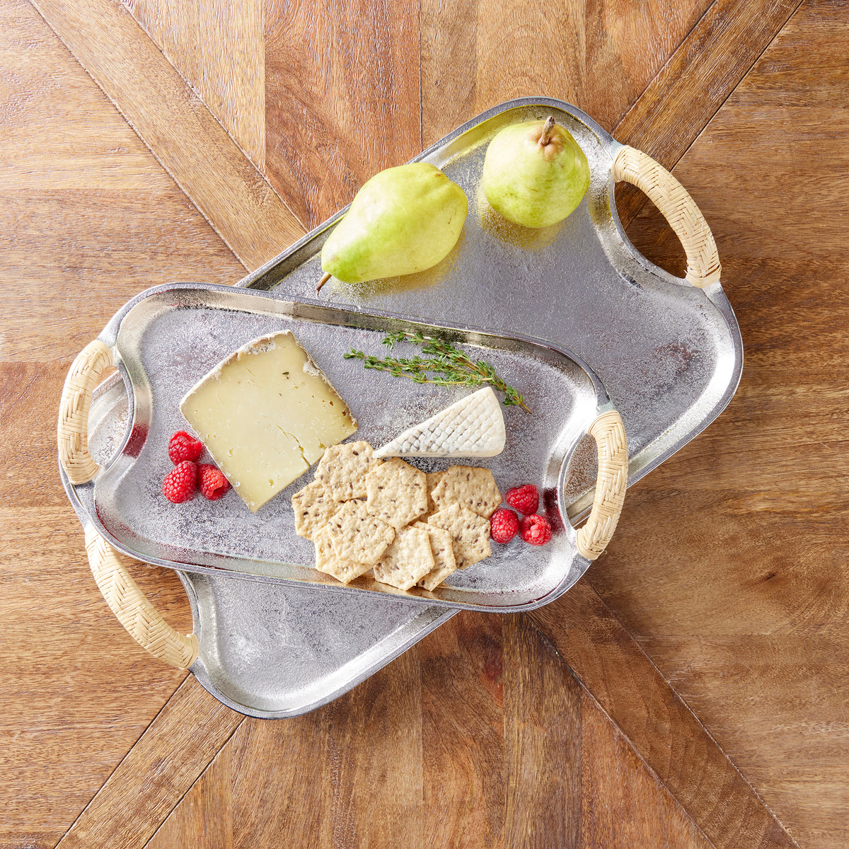 Design Shop Helena Decorative Trays, Set Of 2