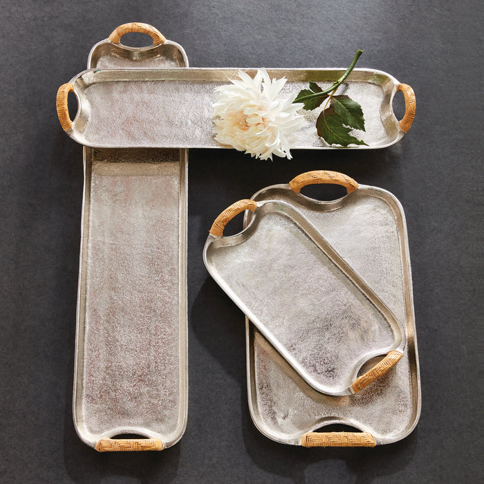 Design Shop Helena Decorative Long Trays, Set Of 2