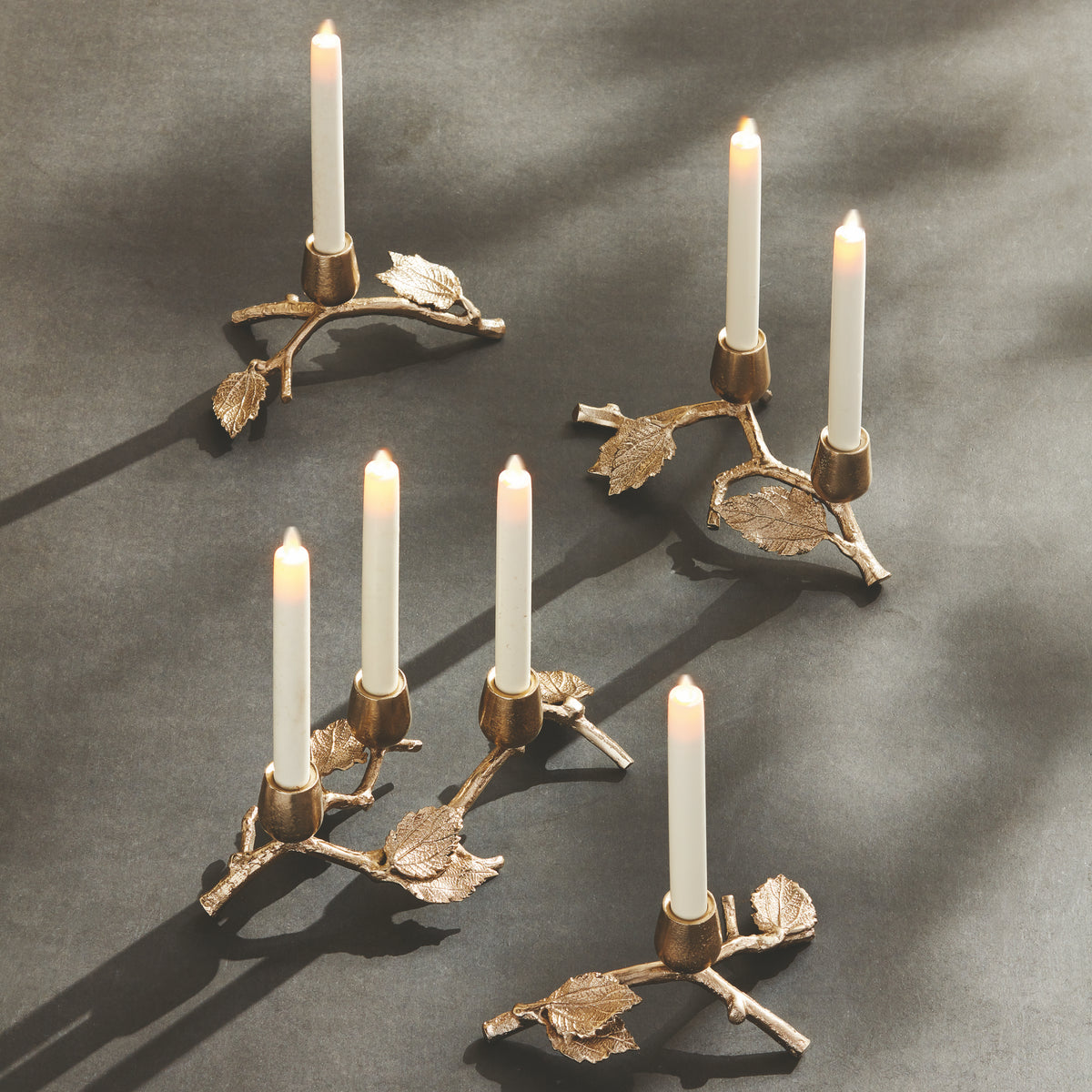 Design Shop Parna Taper Holders, Set Of 3