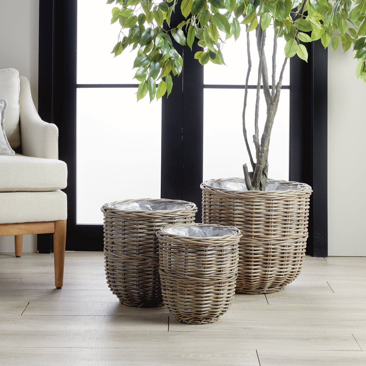 Design Shop Arlette Baskets, Set Of 3