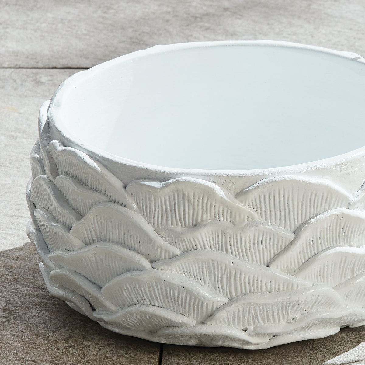 Design Shop Ashika Low Pots, Set Of 2