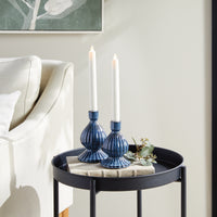 Design Shop Mela Taper Holders, Set Of 2