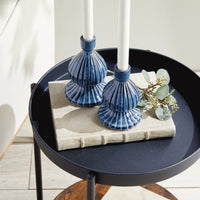 Design Shop Mela Taper Holders, Set Of 2