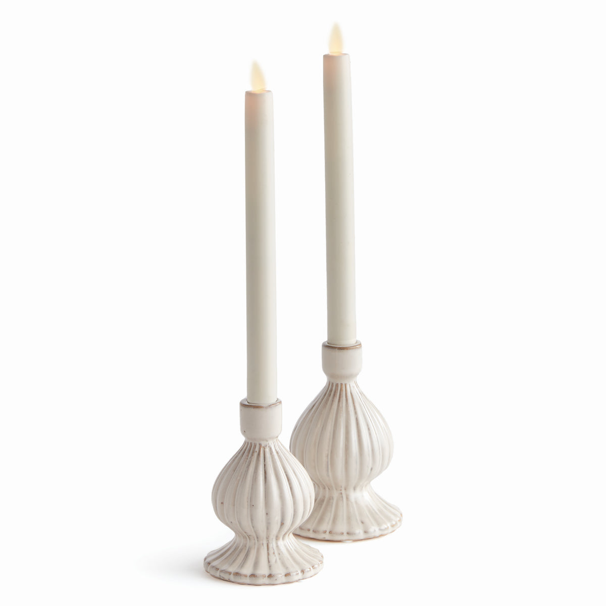 Design Shop Mela Taper Holders, Set Of 2