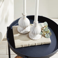 Design Shop Mela Taper Holders, Set Of 2