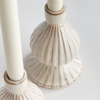 Design Shop Mela Taper Holders, Set Of 2