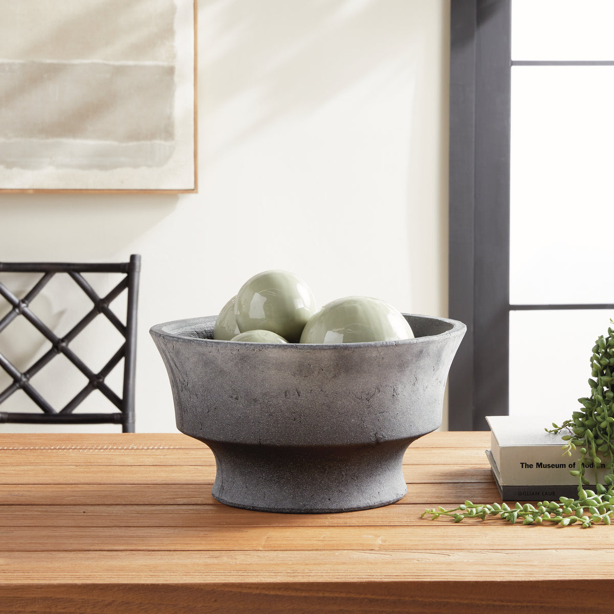Design Shop Cedric Decorative Footed Bowl