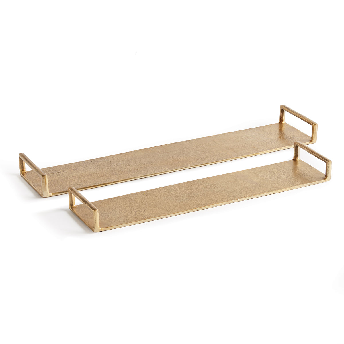 Design Shop Elora Decorative Narrow Trays, Set Of 2