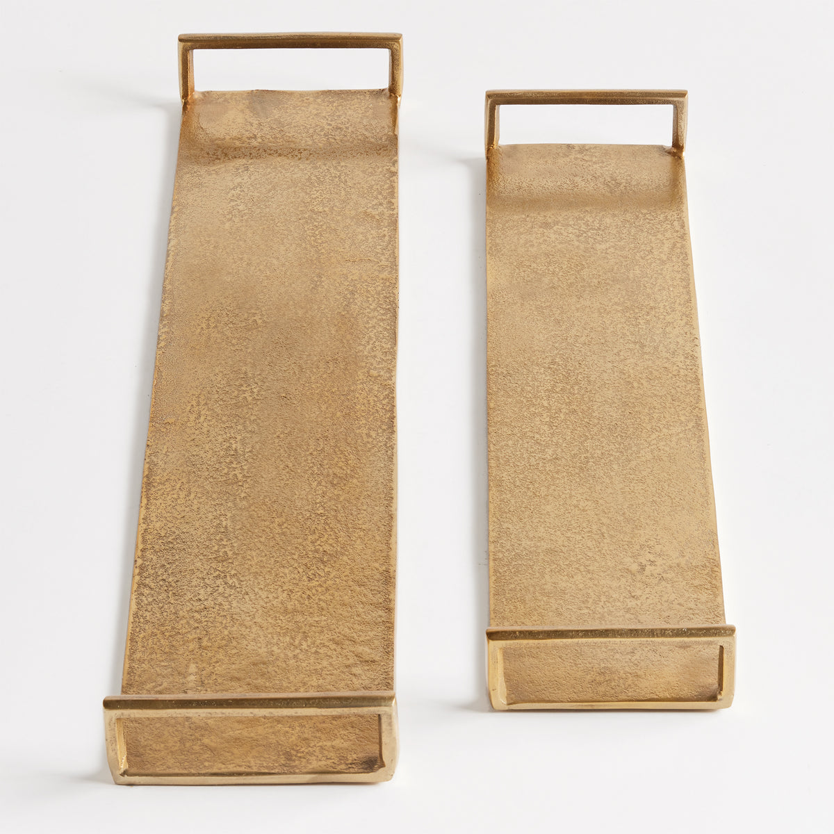 Design Shop Elora Decorative Narrow Trays, Set Of 2