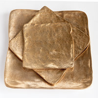 Design Shop Imani Decorative Square Trays, Set Of 3