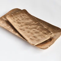 Design Shop Imani Decorative Rectangular Trays, Set Of 2