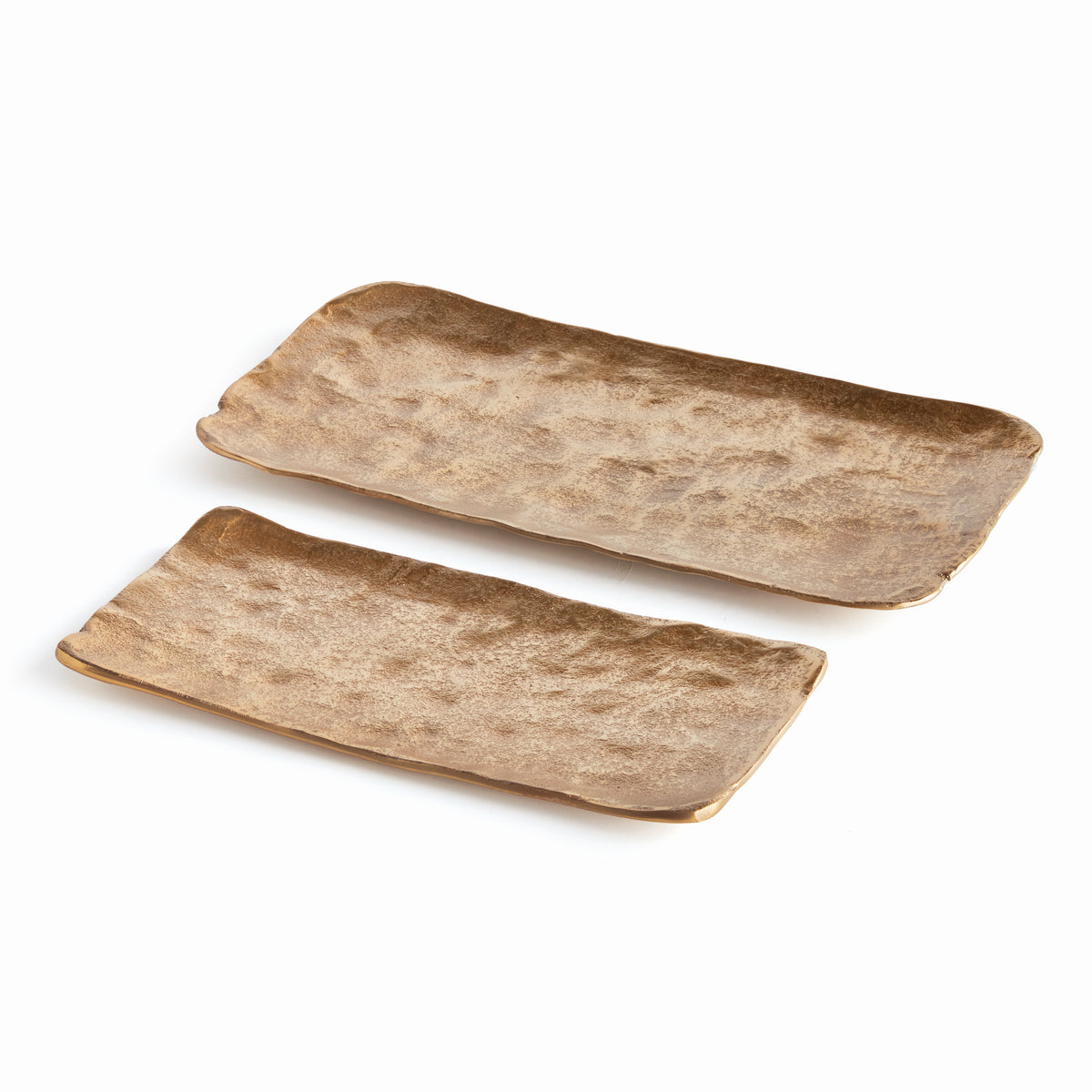 Design Shop Imani Decorative Rectangular Trays, Set Of 2