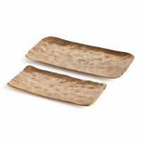 Design Shop Imani Decorative Rectangular Trays, Set Of 2