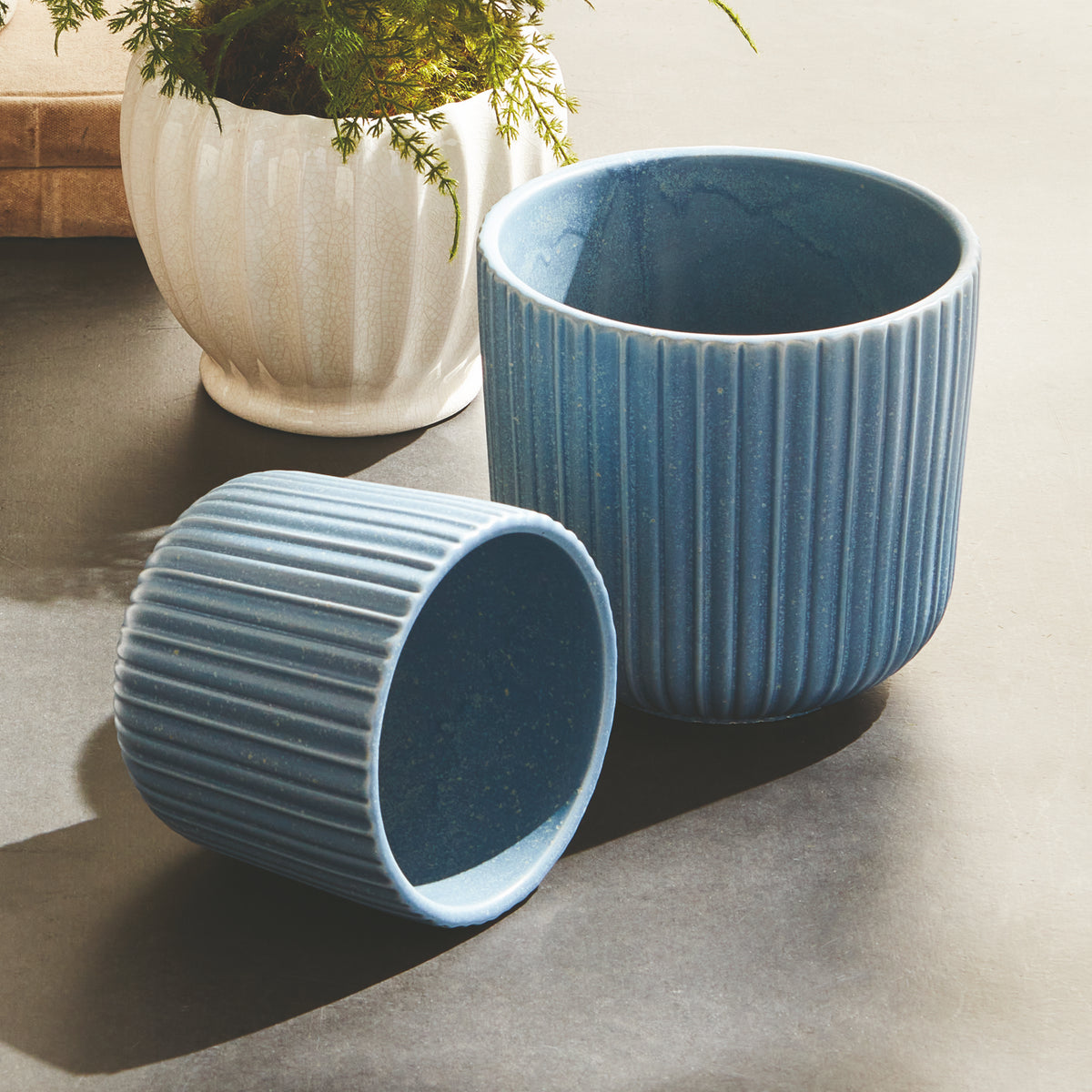Design Shop Tasha Pots, Set Of 2