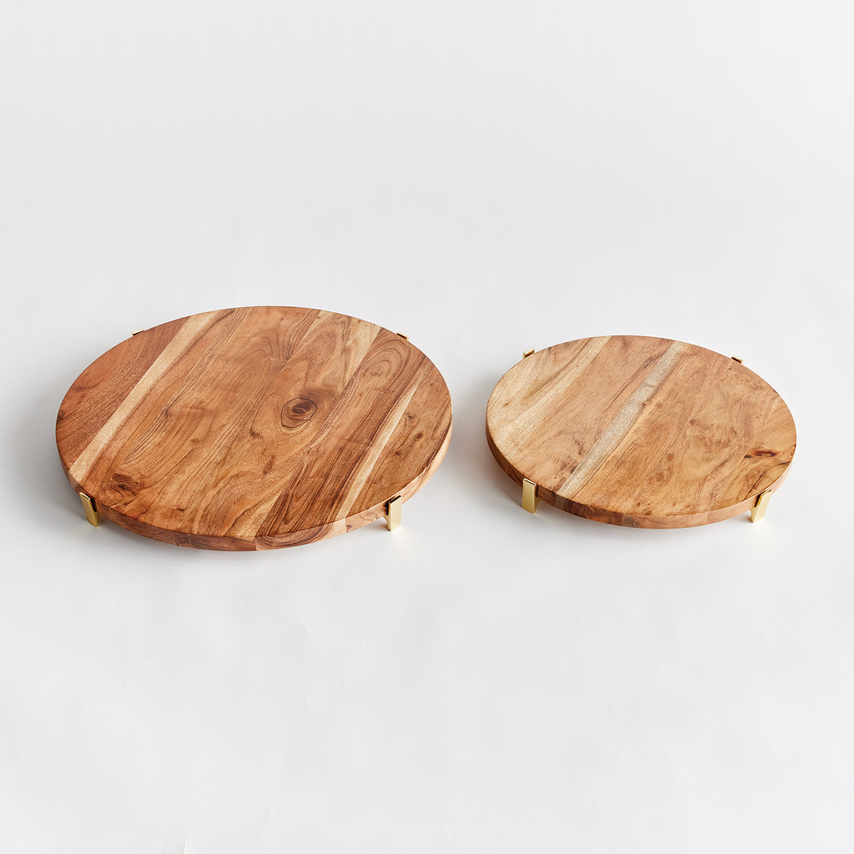 Design Shop Cherie Round Serving Boards, Set Of 2