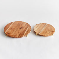 Design Shop Cherie Round Serving Boards, Set Of 2