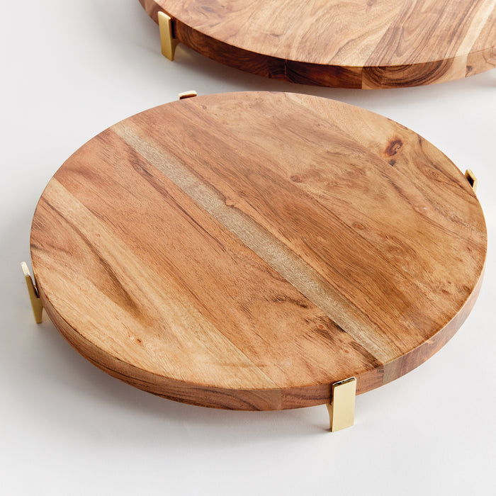 Design Shop Cherie Round Serving Boards, Set Of 2