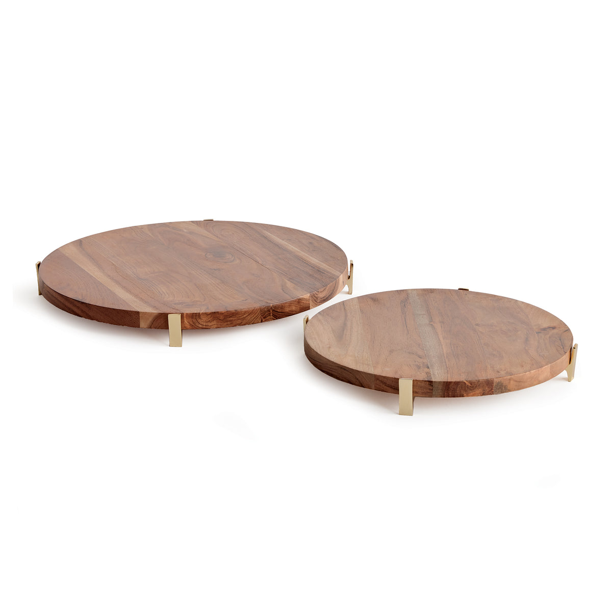 Design Shop Cherie Round Serving Boards, Set Of 2