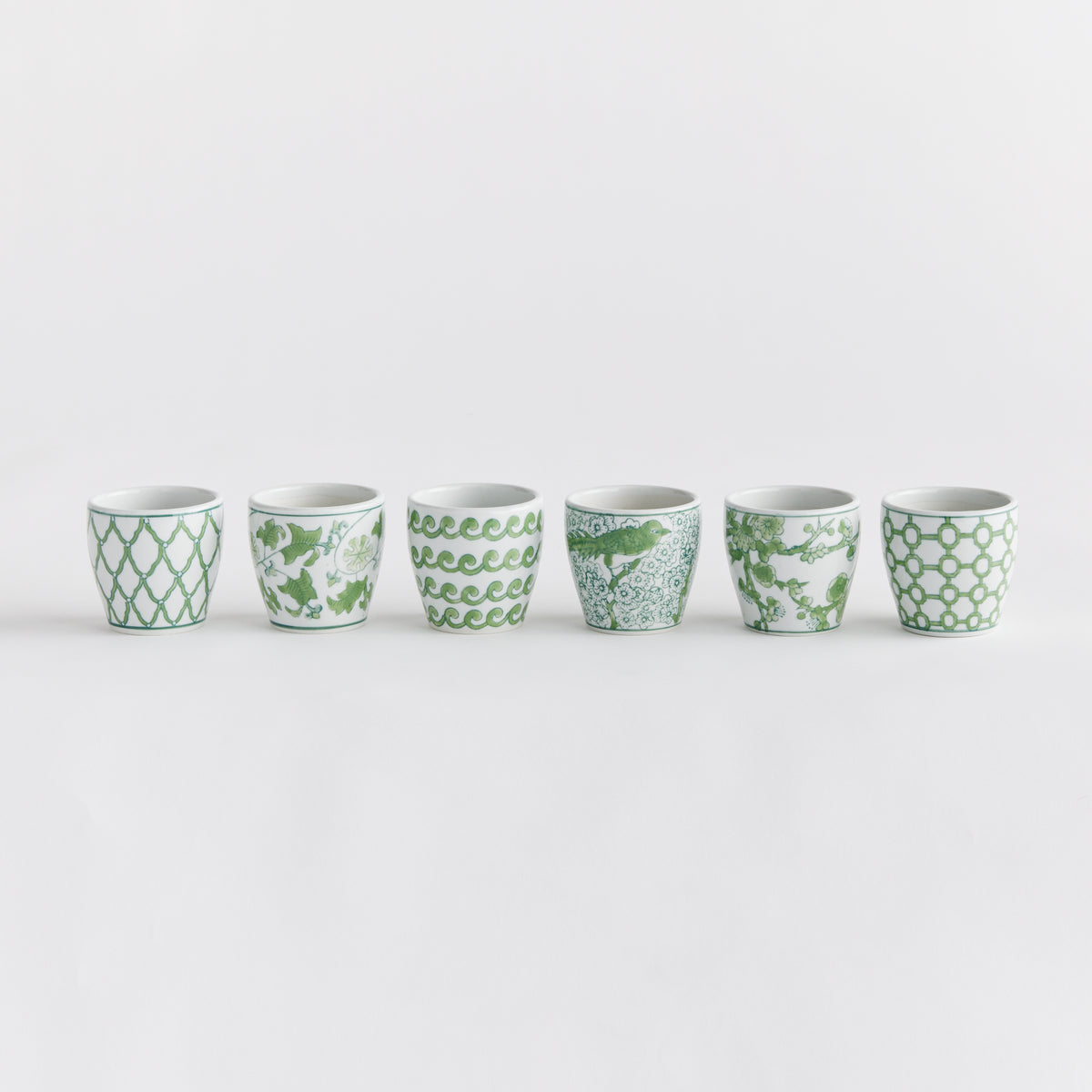 Design Shop Imperial Mini Flower Pots, Set Of 6