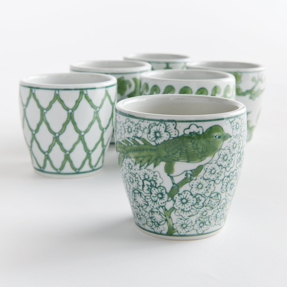 Design Shop Imperial Mini Flower Pots, Set Of 6