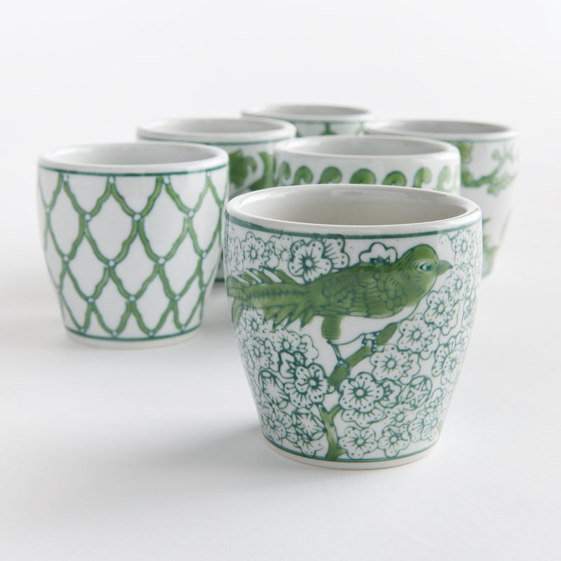 Design Shop Imperial Mini Flower Pots, Set Of 6