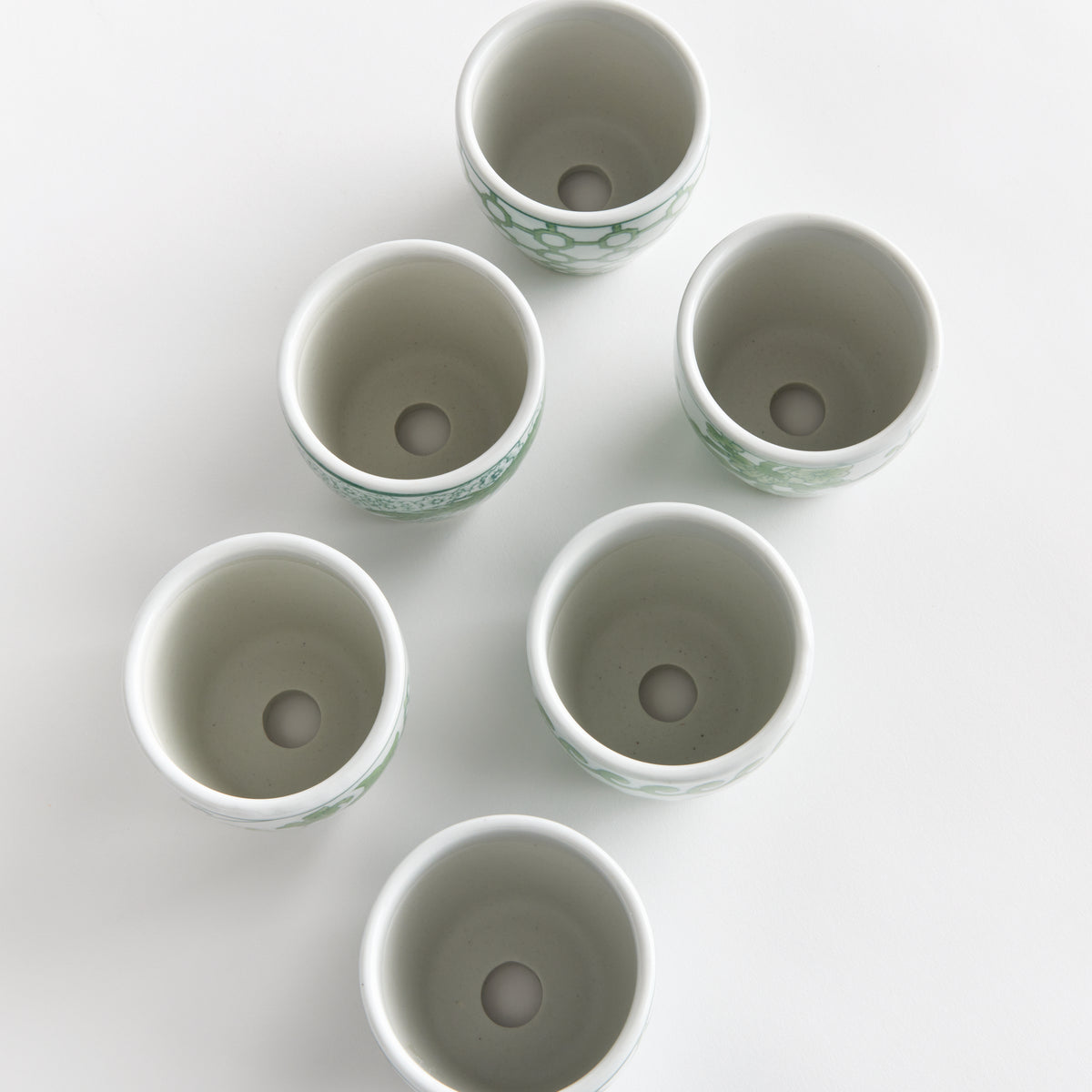 Design Shop Imperial Mini Flower Pots, Set Of 6