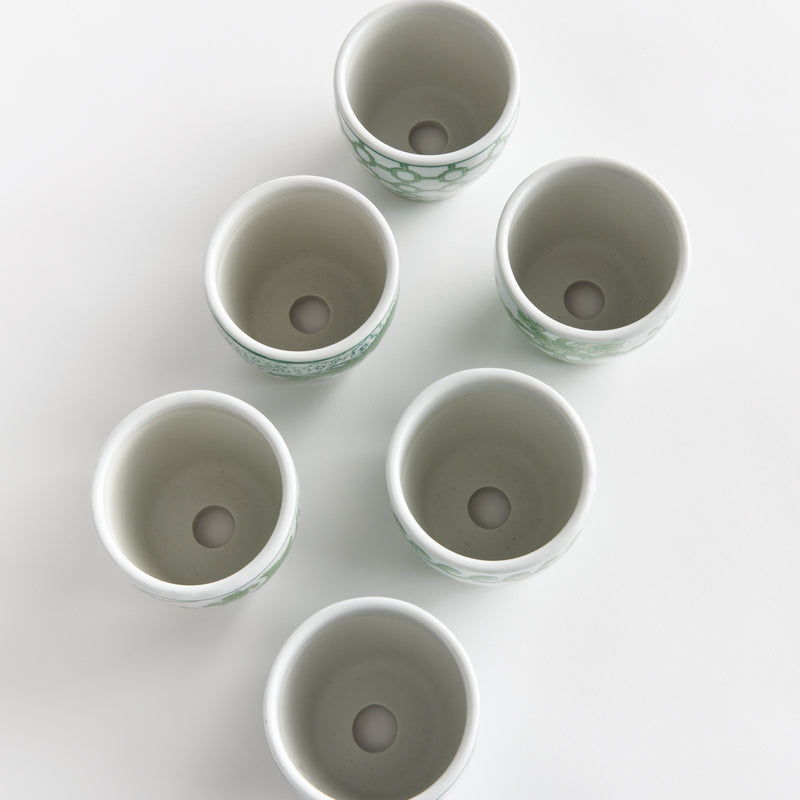 Design Shop Imperial Mini Flower Pots, Set Of 6