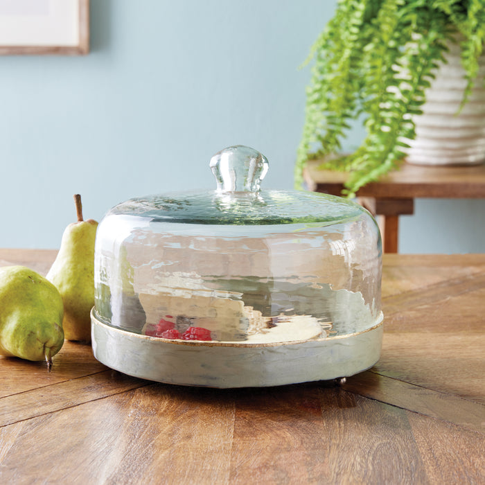 Design Shop Kammie Tray With Cloche Large