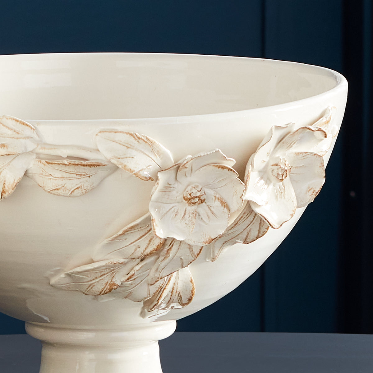 Design Shop Fiori Decorative Footed Bowl