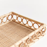 Design Shop Ninette Rectangular Trays, Set Of 2