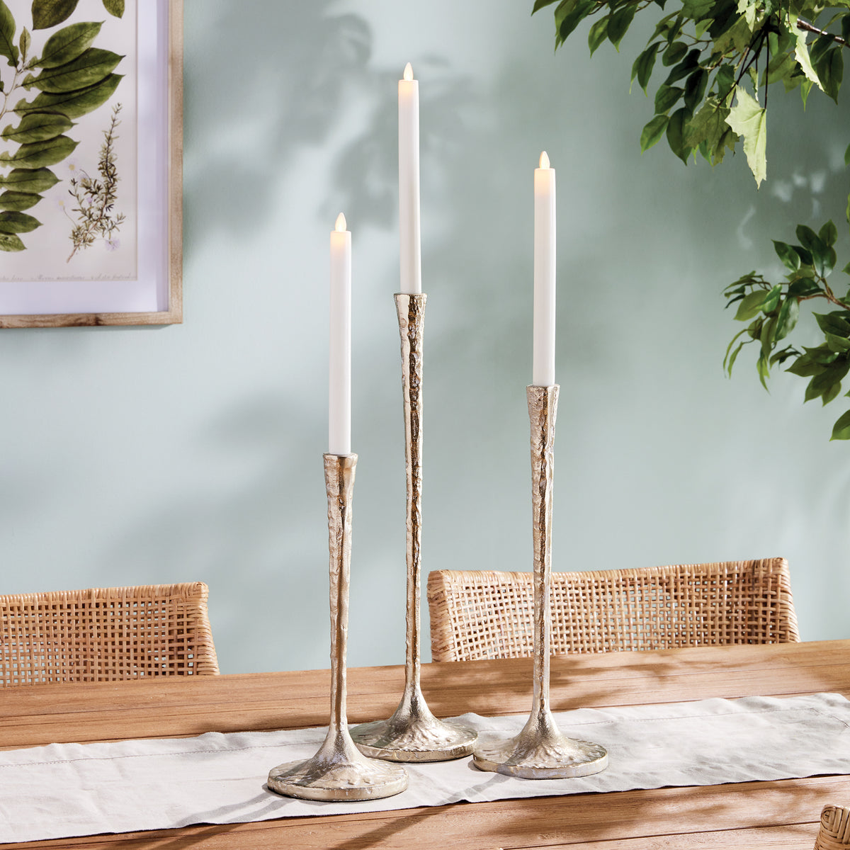 Design Shop Burke Taper Holders, Set Of 3