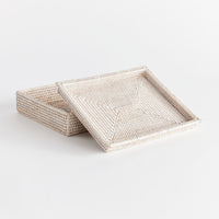 Design Shop Burma Rattan Lidded Letter Box