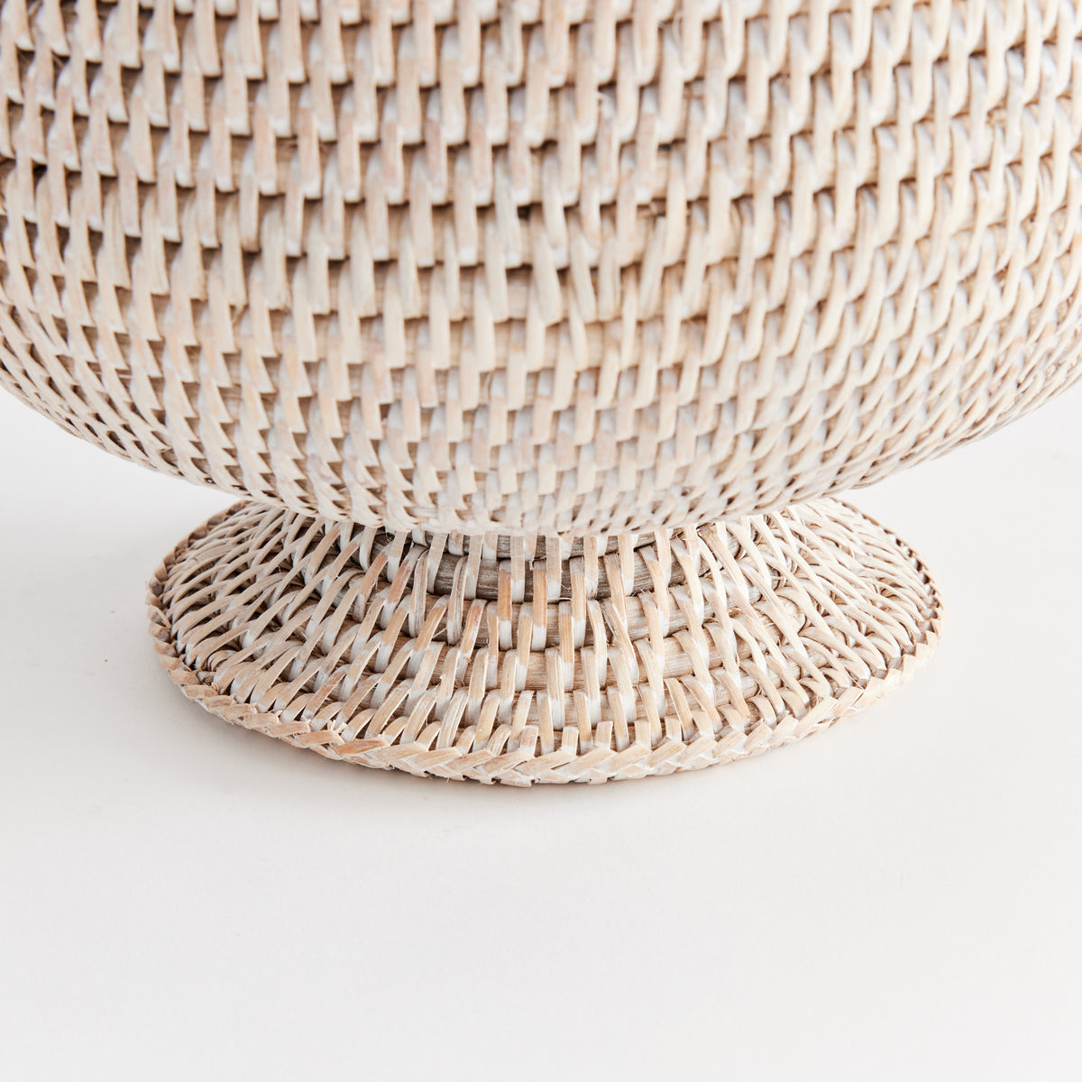 Design Shop Burma Rattan Footed Cachepot