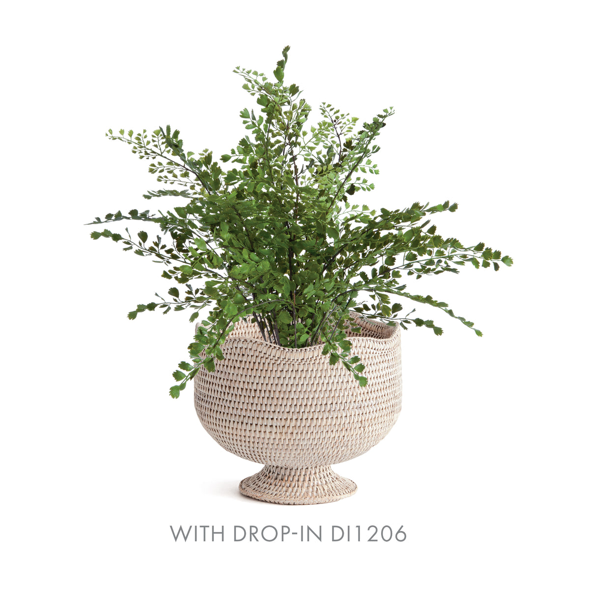 Design Shop Burma Rattan Footed Cachepot