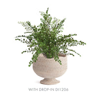Design Shop Burma Rattan Footed Cachepot