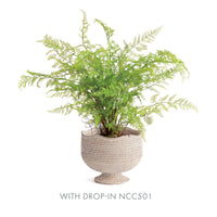 Design Shop Burma Rattan Footed Cachepot