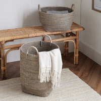 Design Shop Burma Rattan Orchard Baskets, Set Of 2