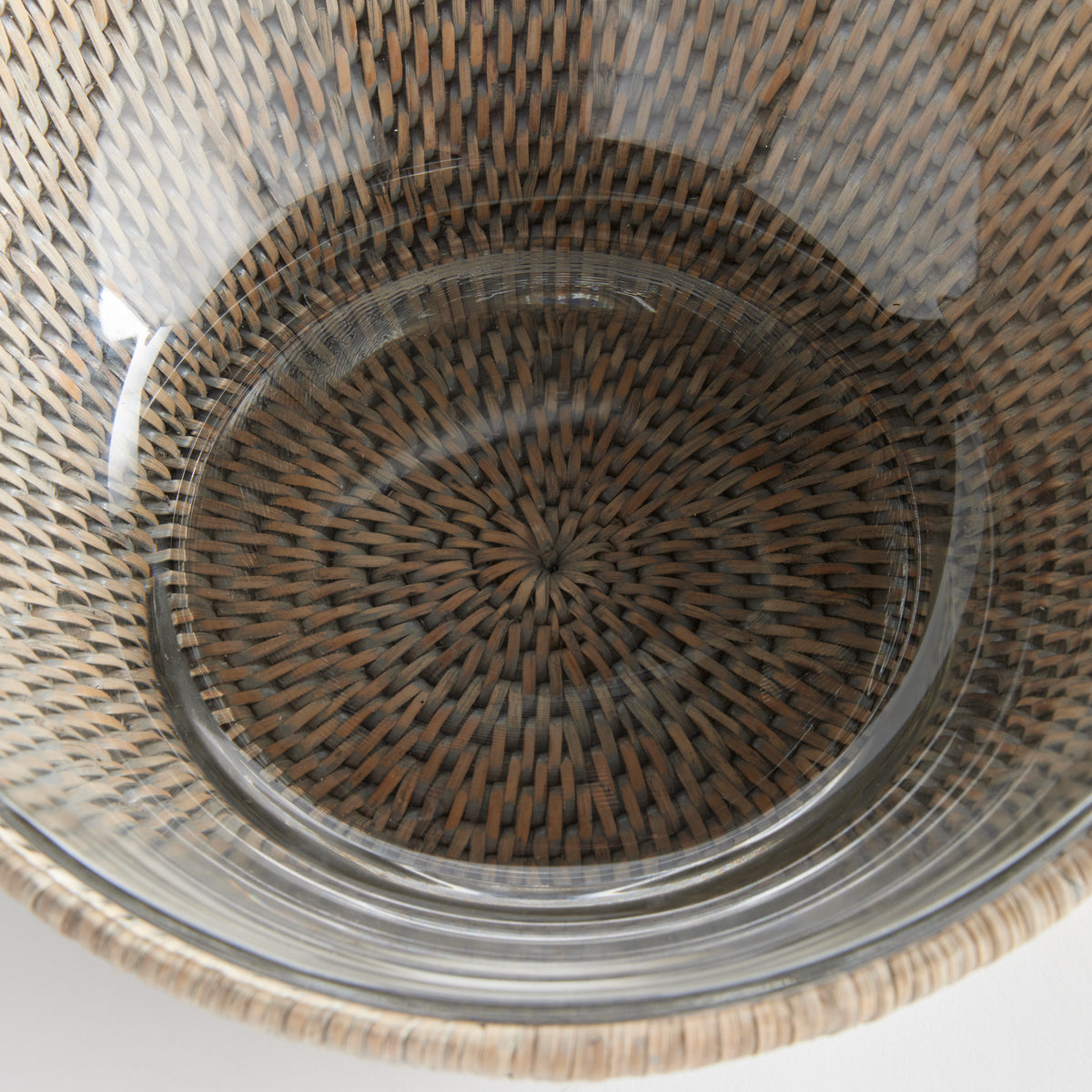 Design Shop Burma Rattan Serving Bowl 10.75"