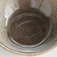 Design Shop Burma Rattan Serving Bowl 10.75"
