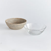 Design Shop Burma Rattan Serving Bowl 10.75"