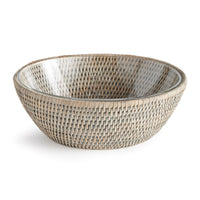Design Shop Burma Rattan Serving Bowl 10.75"