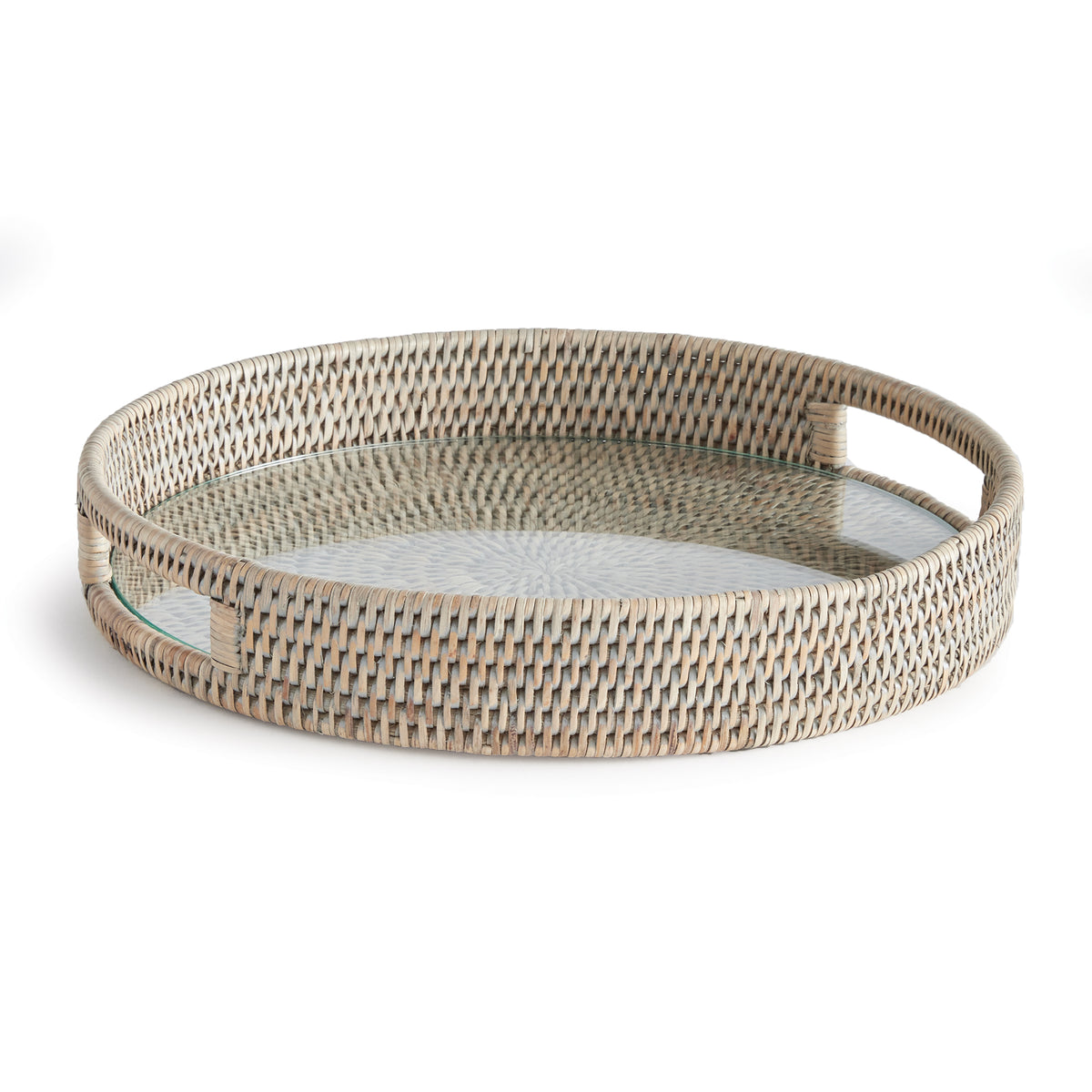 Design Shop Burma Rattan Round Serving Tray