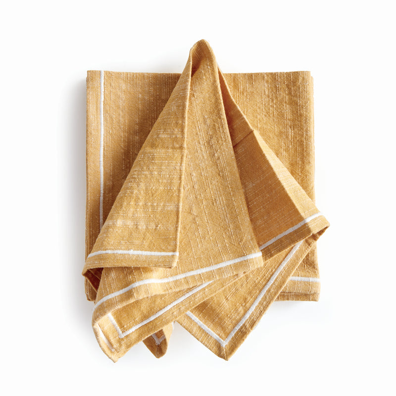 Design Shop Saffron Napkins, Set Of 4