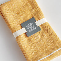 Design Shop Saffron Napkins, Set Of 4